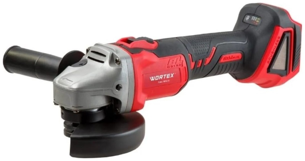 Шлифмашина угловая WORTEX CAG 1812 E в кор. ALL1 SOLO (18.0 В, БЕСЩЕТОЧНЫЙ ДВИГАТЕЛЬ, БЕЗ АККУМУЛЯТОРА И ЗУ) купить,0