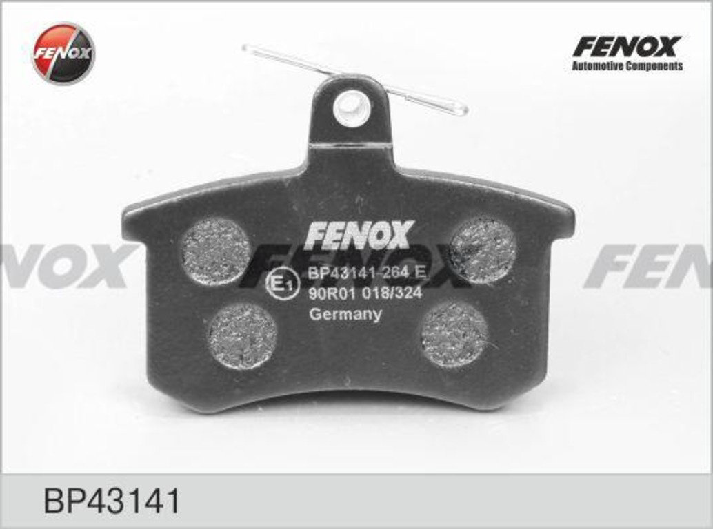 Тормозные колодки FENOX BP43141 задние - ForteMarket Тормозные колодки FENOX BP43141 задние купить,NaN