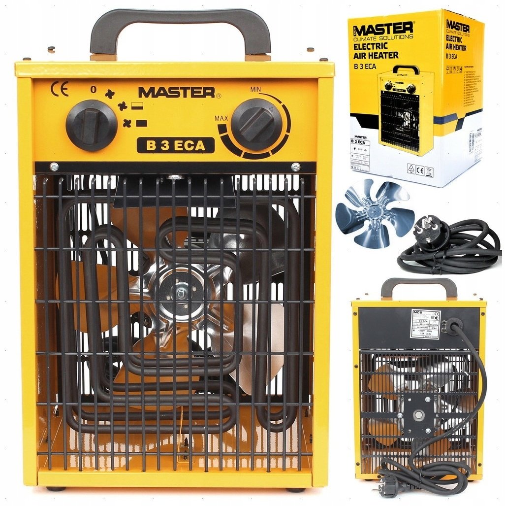 Тепловая электрическая пушка Master B 3 ECA, 3 кВт купить,0