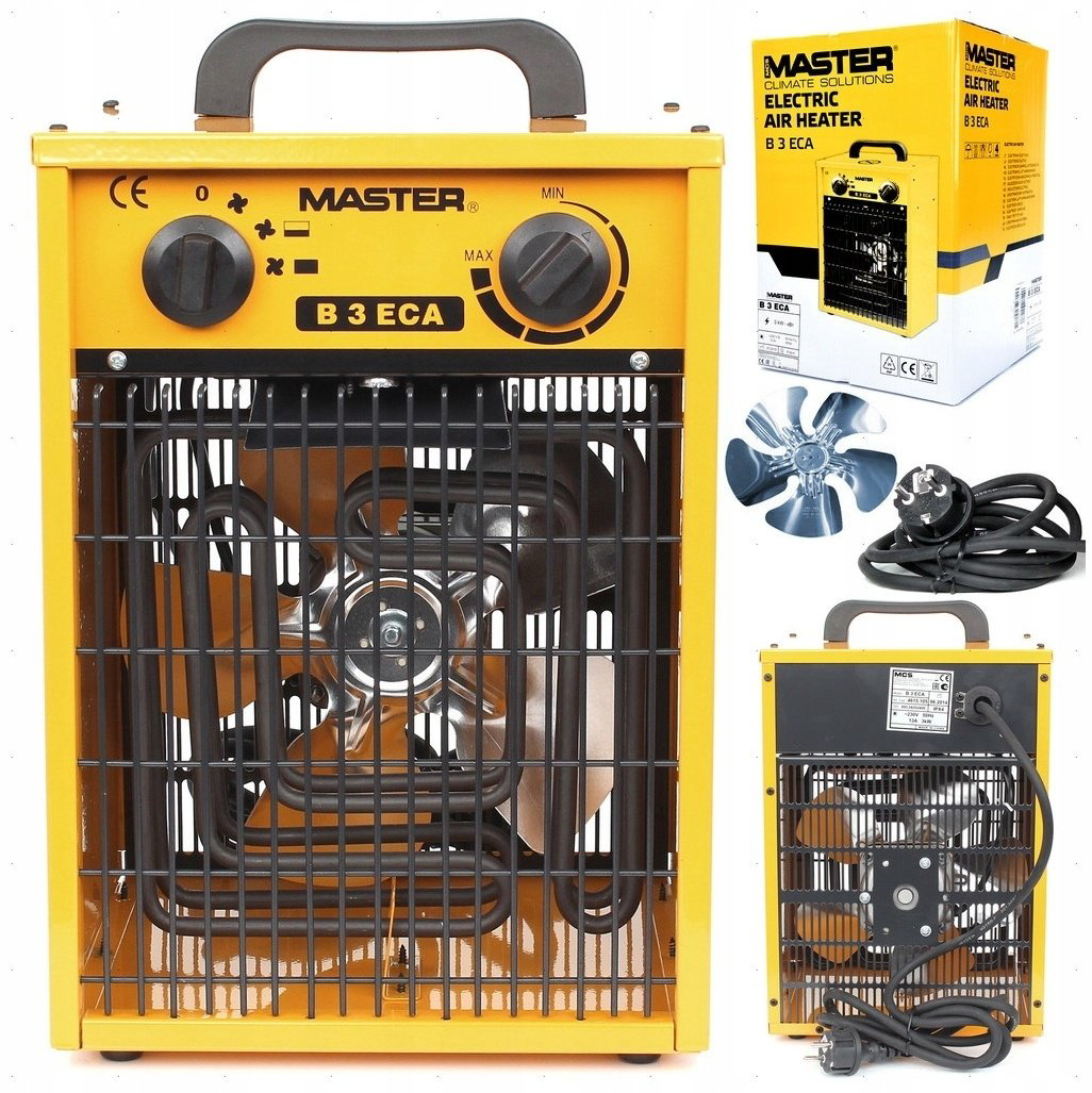 Тепловая электрическая пушка Master B 3 ECA, 3 кВт купить,NaN