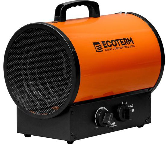 Тепловая электрическая пушка Ecoterm EHR-05/3G ET3722-5, 5 кВт купить,NaN
