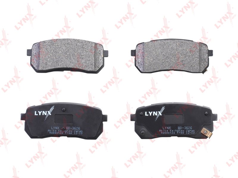 Колодки LYNXauto BD3626 купить,NaN
