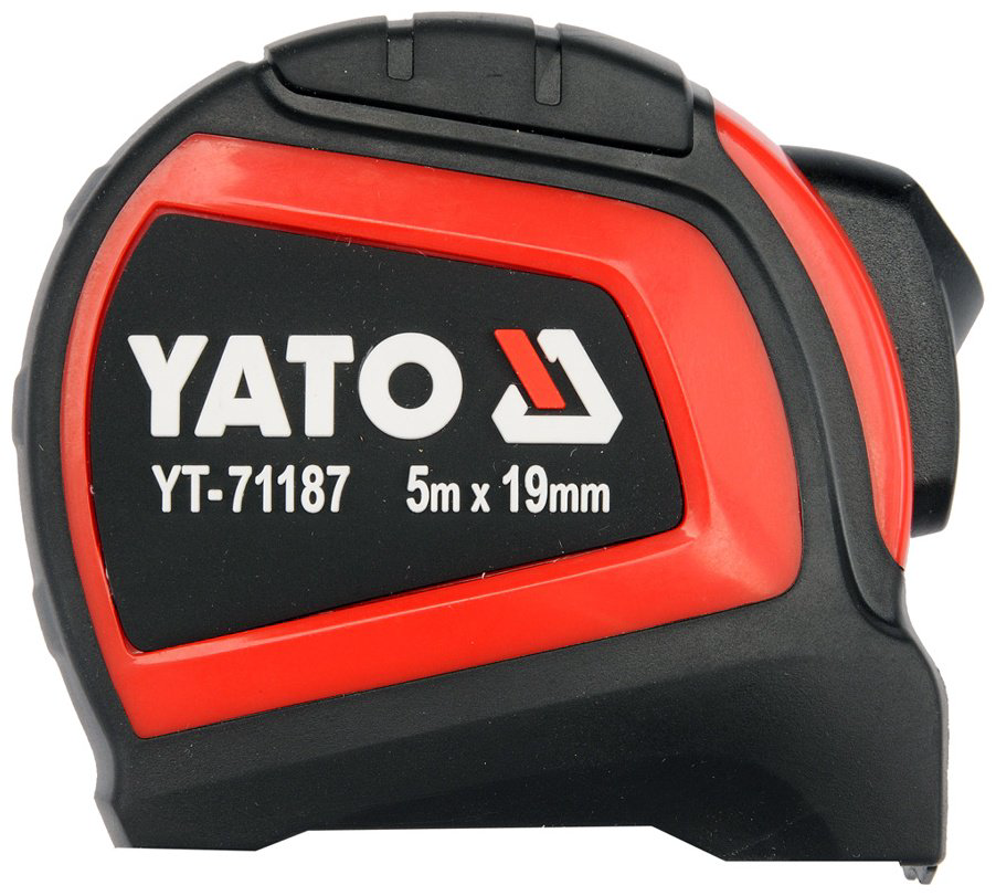 YATO рулетка строительная YT-71187, 5 м х 19 мм купить,NaN