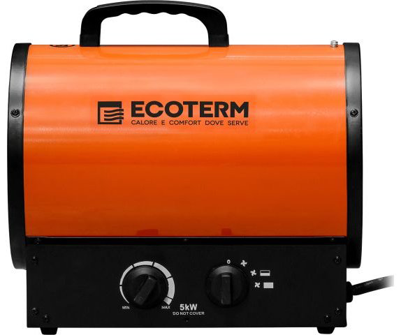 Тепловая электрическая пушка Ecoterm EHR-05/3G ET3722-5, 5 кВт купить,NaN