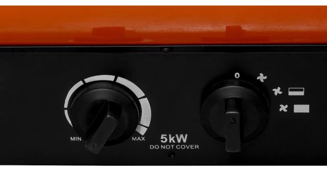 Тепловая электрическая пушка Ecoterm EHR-05/3G ET3722-5, 5 кВт купить,NaN