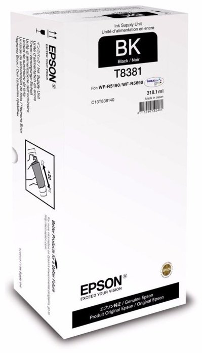 Картриджи Epson C13T838140 черный