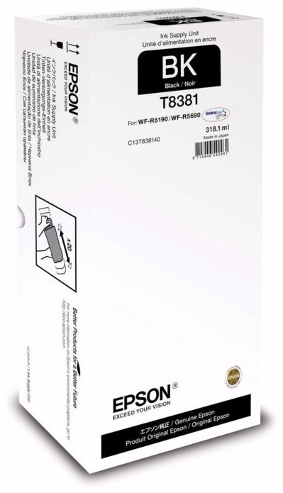 Картриджи Epson C13T838140 черный