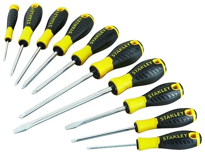 STANLEY набор отверток STHT0-60211, 10 шт.