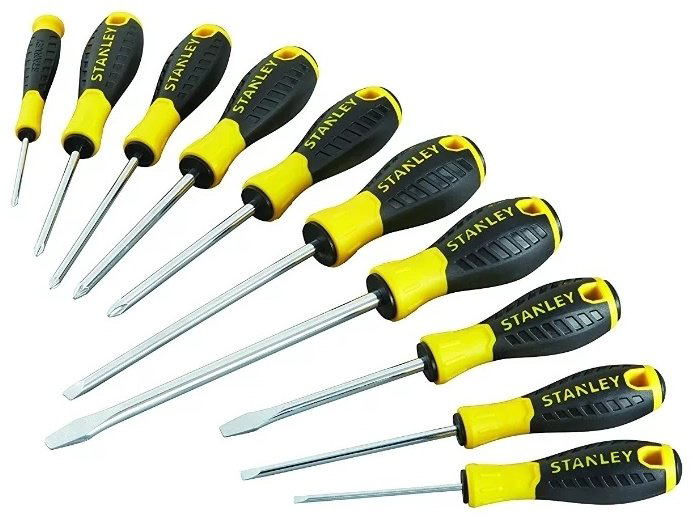 STANLEY набор отверток STHT0-60211, 10 шт. купить,NaN