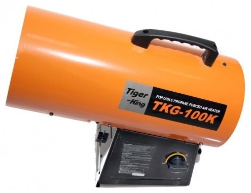 Тепловая газовая пушка Tiger-King TKG-100K, 30 кВт