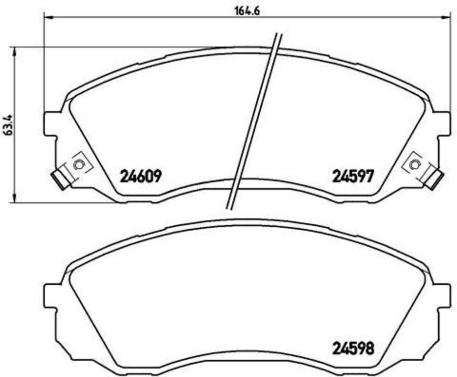 Колодки AKIKA передние AP-55 4 шт купить,NaN