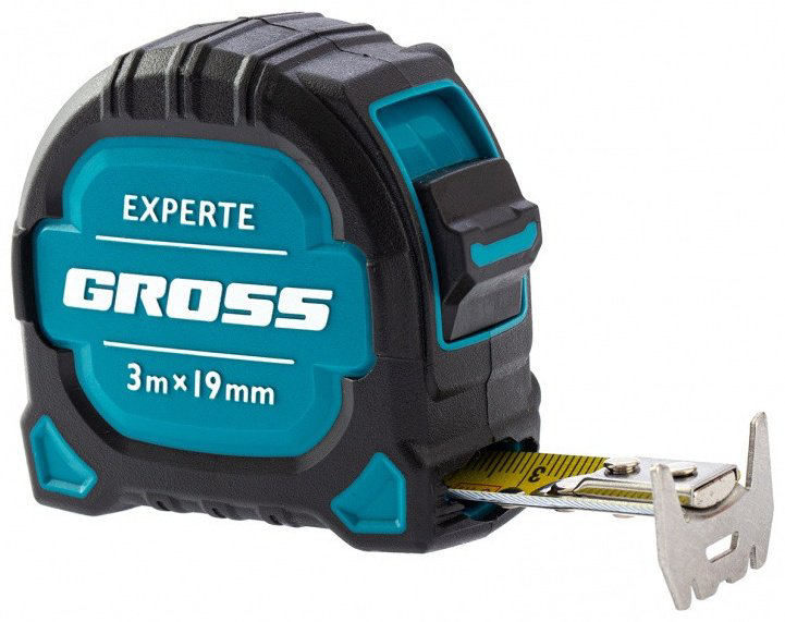 Gross рулетка бытовая 32574, 3 м х 19 мм купить,4100