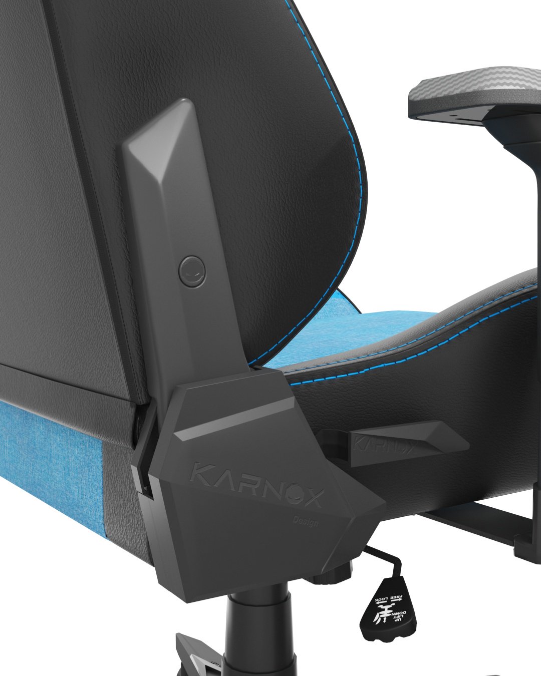 Игровое кресло Karnox LEGEND, голубой купить,NaN