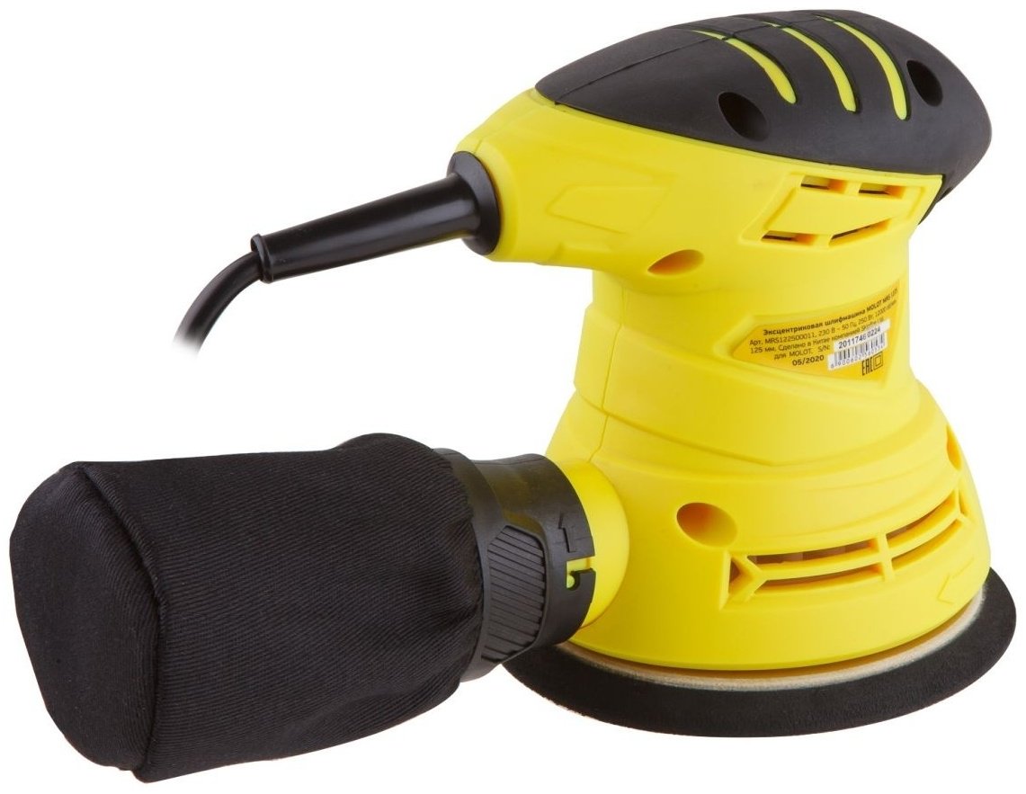 Шлифмашина эксцентриковая MOLOT MRS 1225 MRS122500011 купить,0