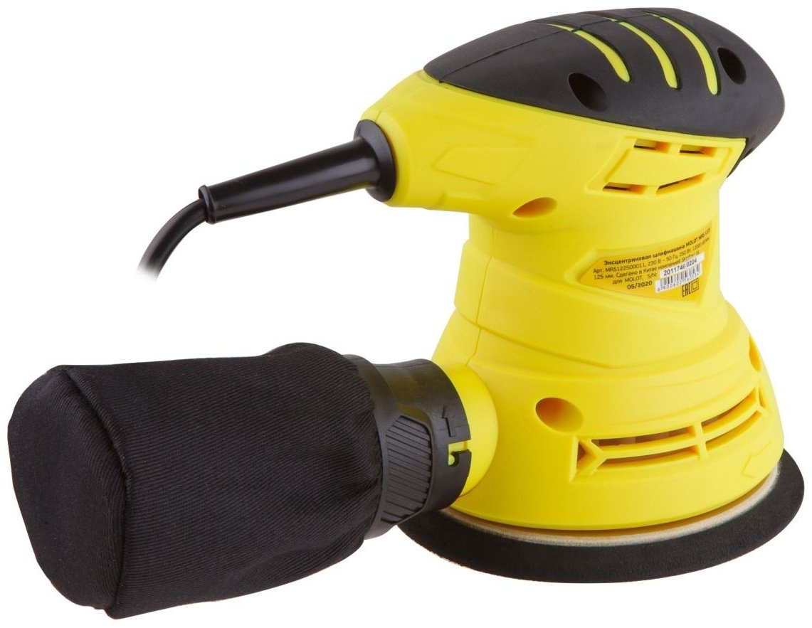 Шлифмашина эксцентриковая MOLOT MRS 1225 MRS122500011 купить,NaN