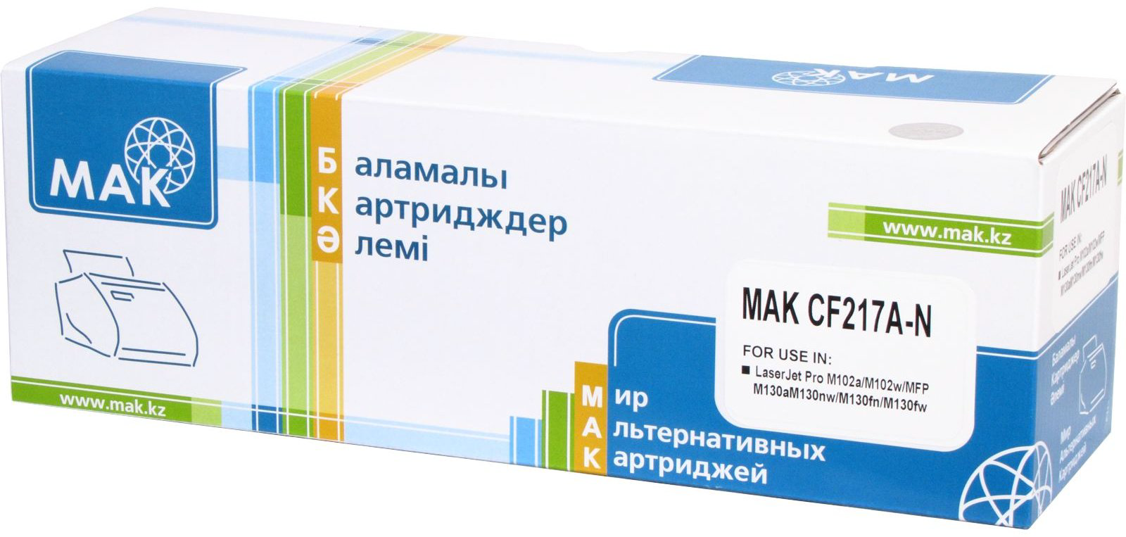 Картриджи МАК CF217A 0020848 черный