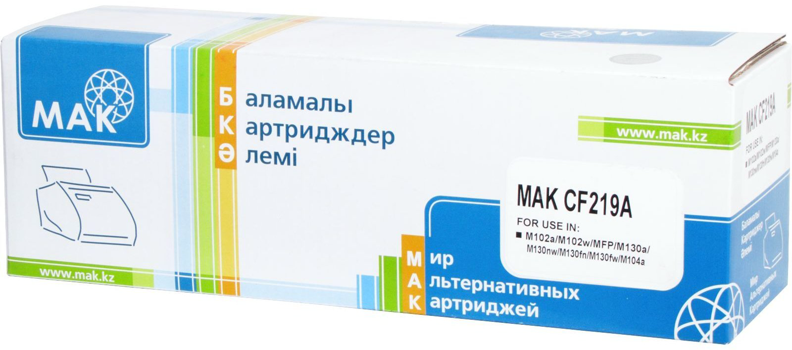 Картриджи МАК CF219A (0021037) черный