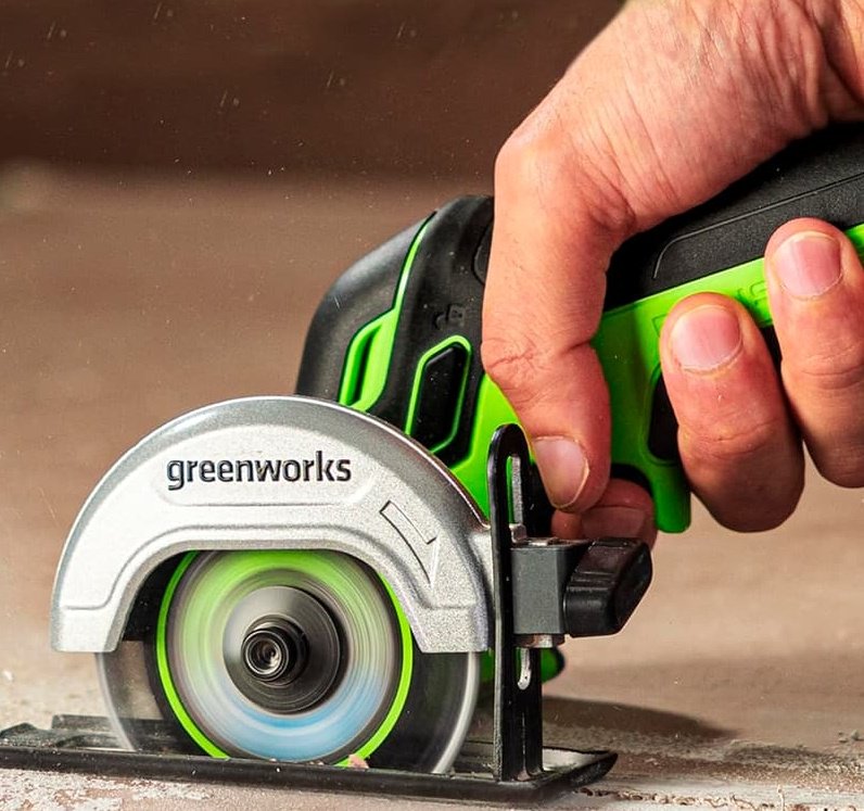 Шлифмашина угловая Greenworks 3402007 купить,0
