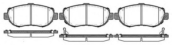 Колодки KASHIYAMA передние D11314MH 4 шт купить,NaN