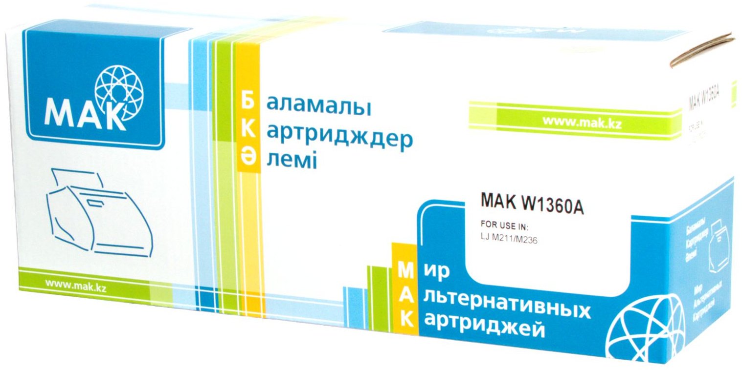 Картриджи МАК W1360A (без чипа) (0022439) черный