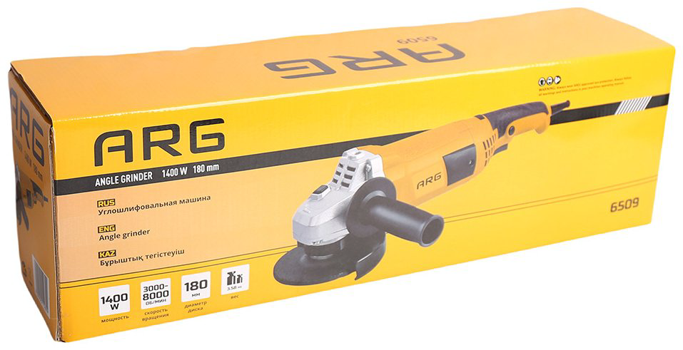Шлифмашина угловая ARG 6509 купить,NaN