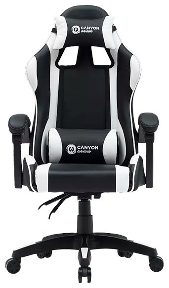 Игровое кресло Canyon Core SGCH2W, белый, черный