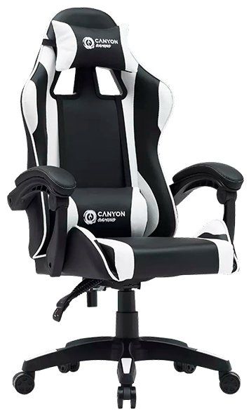 Игровое кресло Canyon Core SGCH2W, белый, черный купить,NaN