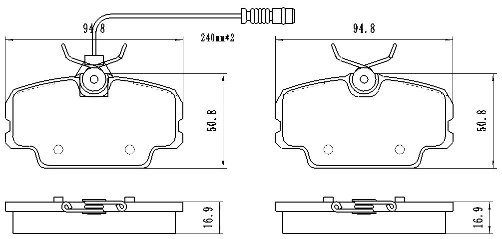 Колодки Winkod передние W0150BP