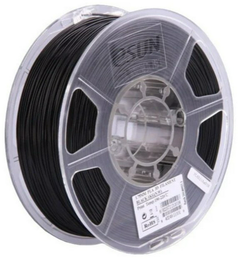 Пластик для 3D-печати ESUN PLA+175B1 черный