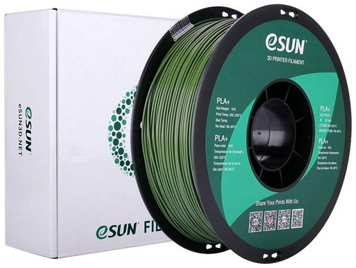 Пластик для 3D-печати ESUN PLA+175OG1 зеленый