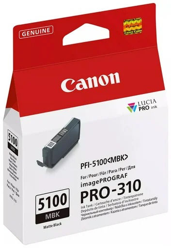 Картридж Canon PFI-5100 Matte Black для imagePROGRAF PRO-310 6951C001