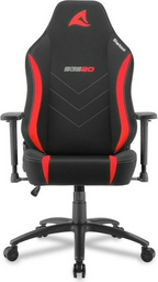 Sharkoon SKILLER SGS20 FABRIC/BLACK-RE, черный, красный