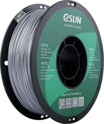 Пластик для 3D-печати ESUN PETG Filament solid серебристый