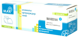 Картриджи МАК W2031A (без чипа) (0021190) голубой (cyan)