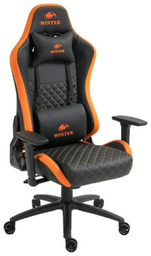 Игровое кресло YX-8155-3D, черный, оранжевый