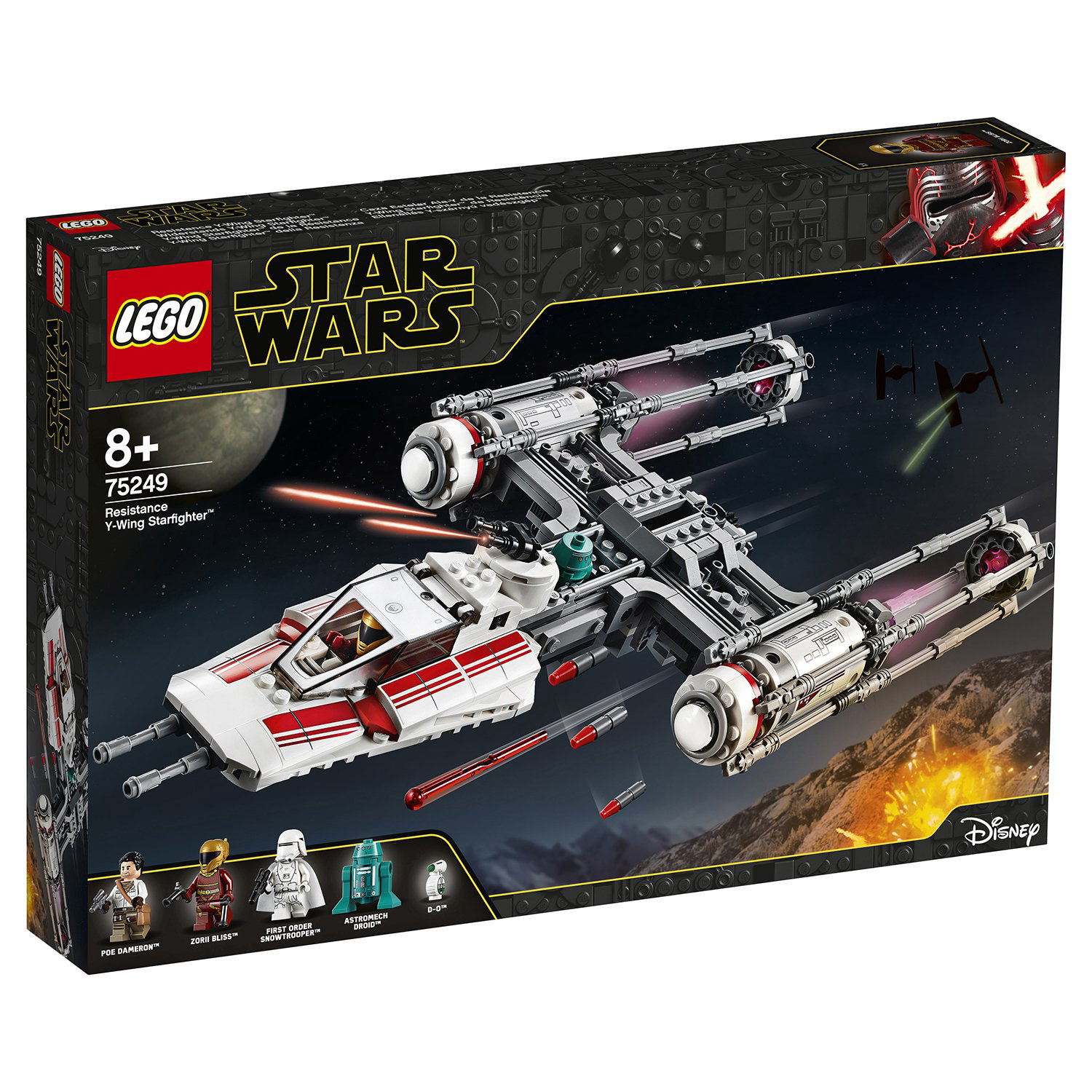 Конструктор Lego Star Wars Звёздный истребитель Повстанцев типа Y 75249 купить,NaN