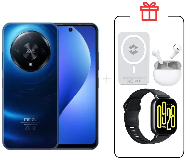 Смартфон Meizu MBLU 22 Pro 8/256GB синий + подарок купить,NaN