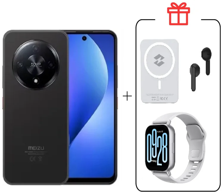 Смартфон Meizu MBLU 22 Pro 8/256GB черный + подарок купить,NaN