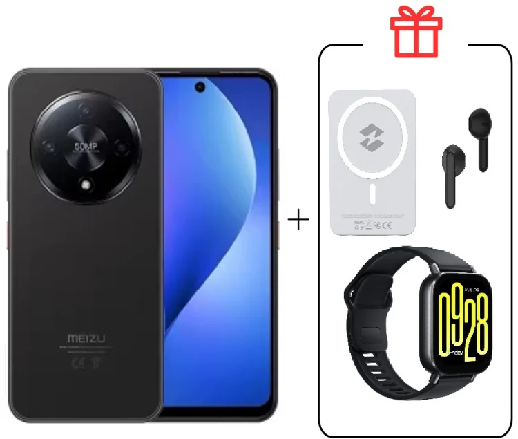 Смартфон Meizu MBLU 22 Pro 8/256GB черный + подарок купить,NaN