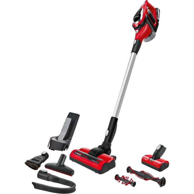Вертикальный пылесос Bosch BBS81PET красный купить,NaN