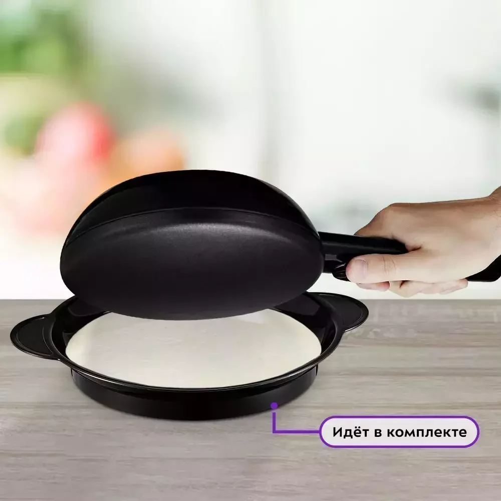Электроблинница Kitfort КТ-1677 Black - ForteMarket Электроблинница Kitfort КТ-1677 Black купить,0