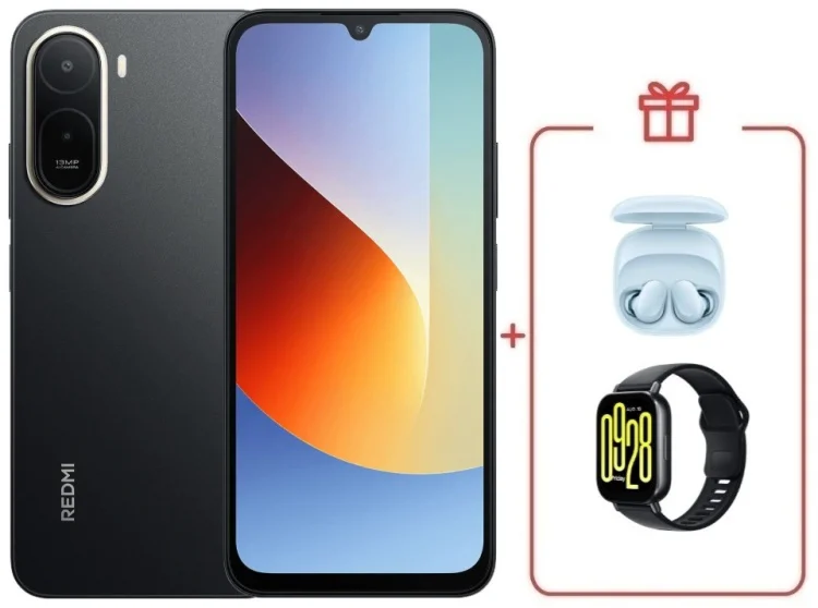 Смартфон Xiaomi Redmi A7 Pro 4/128GB черный + подарок купить,NaN