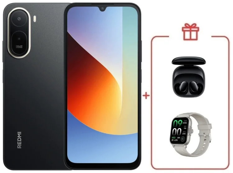 Смартфон Xiaomi Redmi A7 Pro 4/128GB черный + подарок купить,NaN