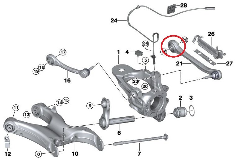 ZentParts сайлентблок рычага подвески Z25950 купить,8221
