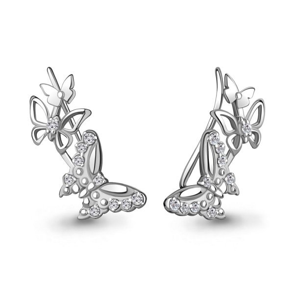 Серьги Aquamarine 49378А 2,16гр. купить,NaN