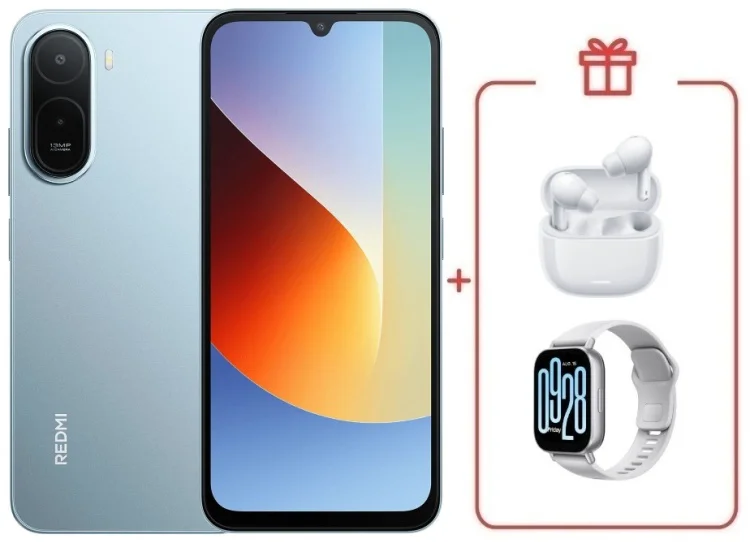 Смартфон Xiaomi Redmi A7 Pro 4/64GB голубой + подарок купить,NaN