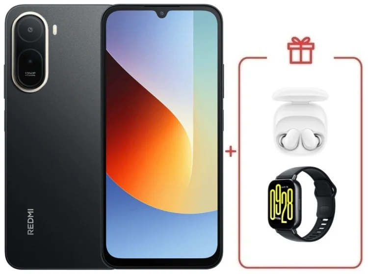 Смартфон Xiaomi Redmi A7 Pro 4/128GB черный + подарок купить,NaN