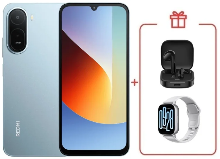 Смартфон Xiaomi Redmi A7 Pro 4/64GB голубой + подарок купить,NaN