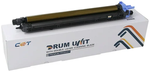 Драм-юнит, CET, CET7370P, DR-313K, Чёрный, Для копиров KONICA MINOLTA Bizhub C258/C308/C368, Двухслойный ракель, 120000 страниц.