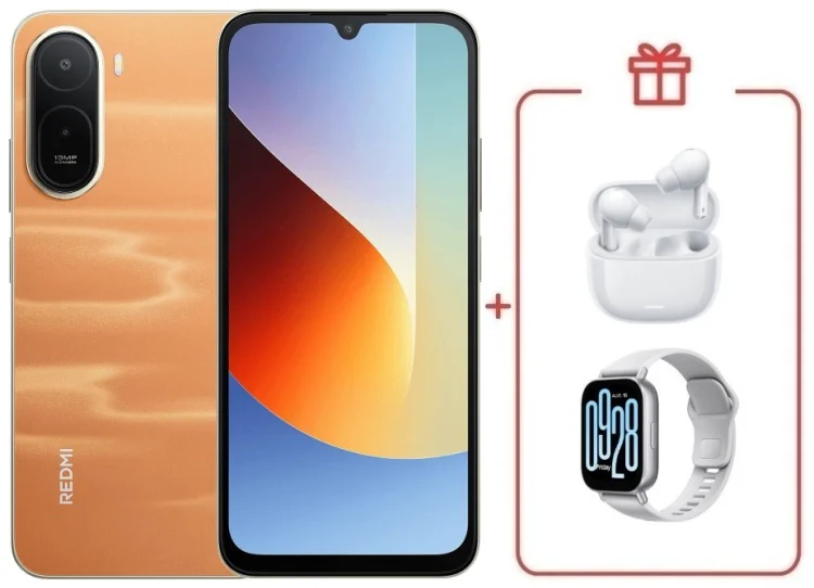Смартфон Xiaomi Redmi A7 Pro 4/64GB оранжевый + подарок купить,NaN